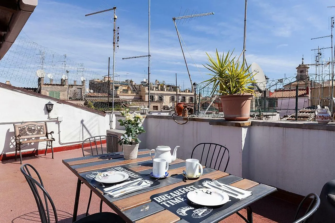 Apartment Spagnoli Roof Terrace Navona Sq Rome