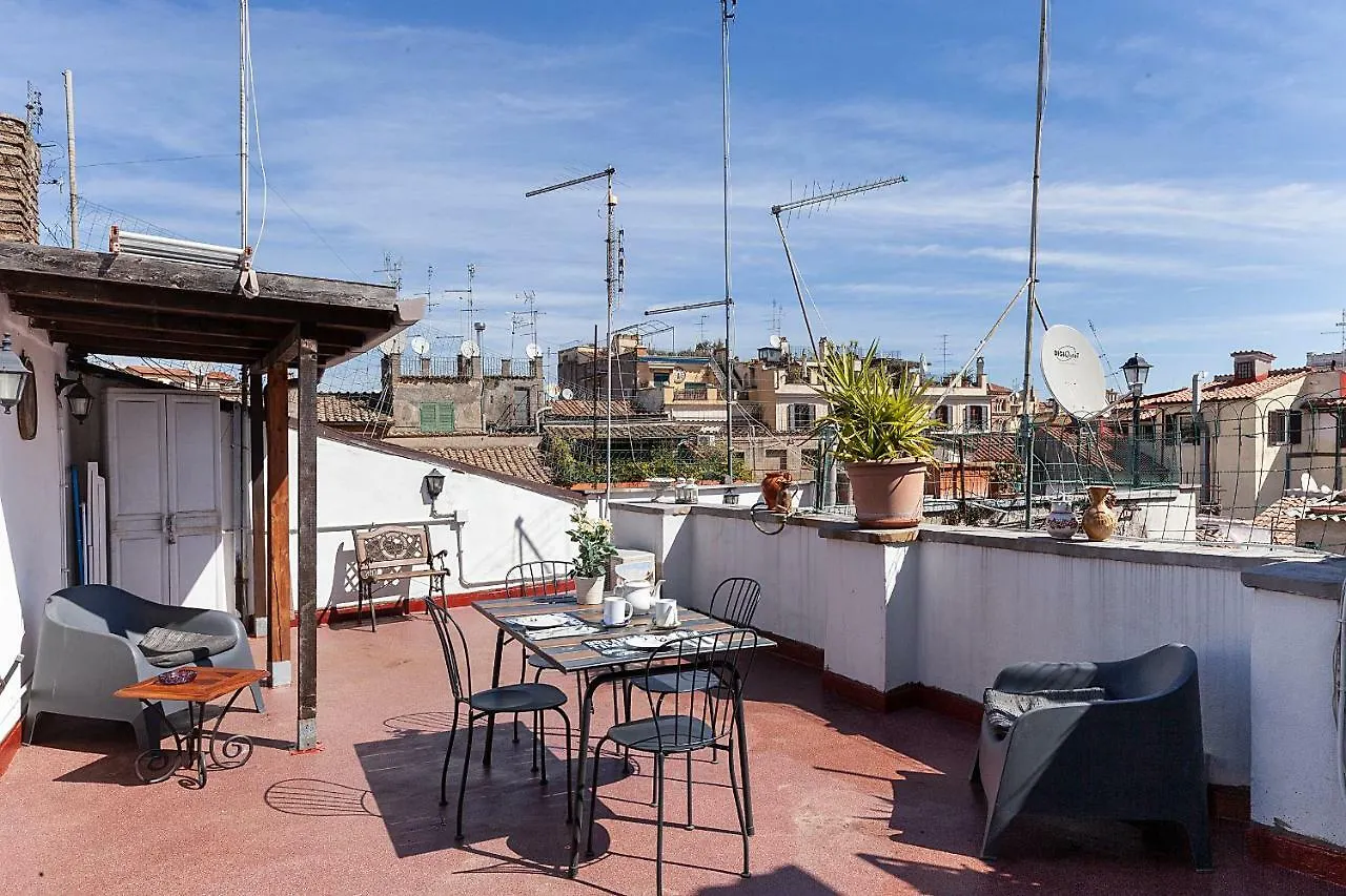 Spagnoli Roof Terrace Navona Sq Rome