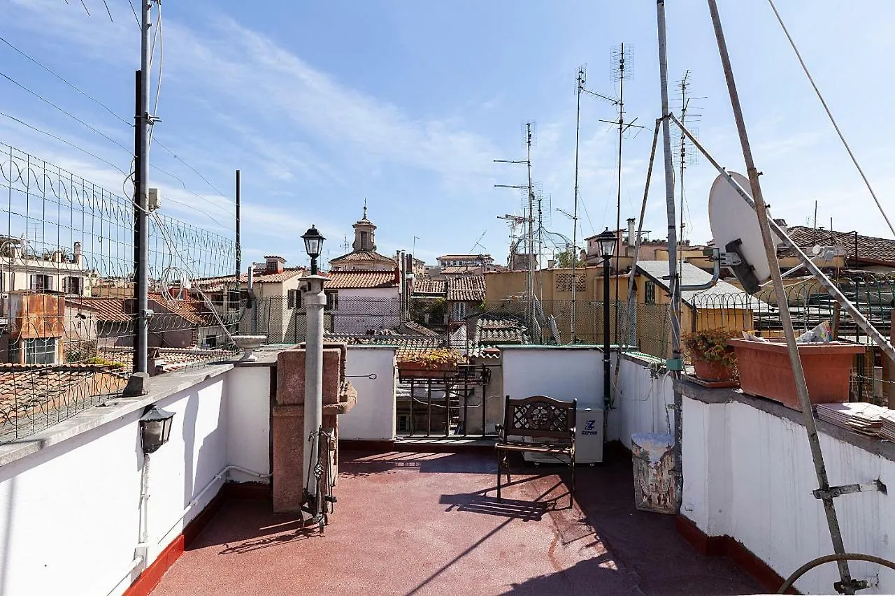 Spagnoli Roof Terrace Navona Sq Rome